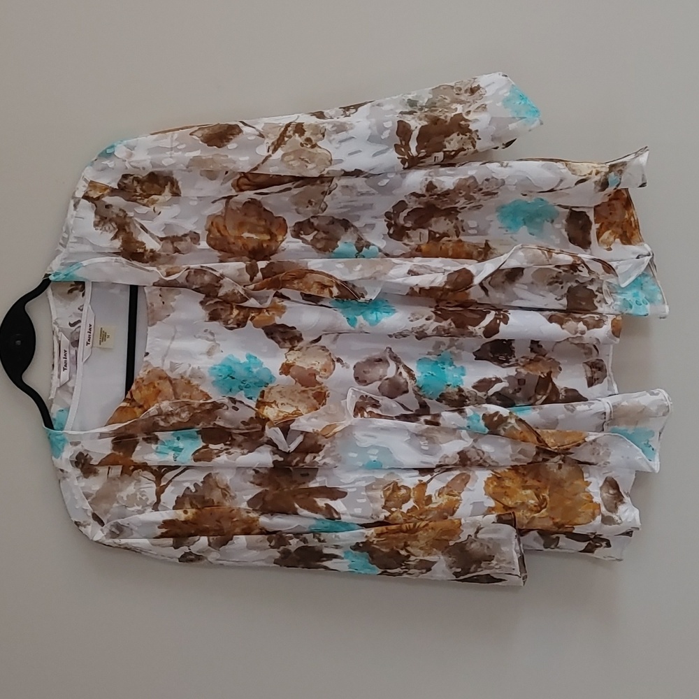 TanJay Floral Twin Set Size 14